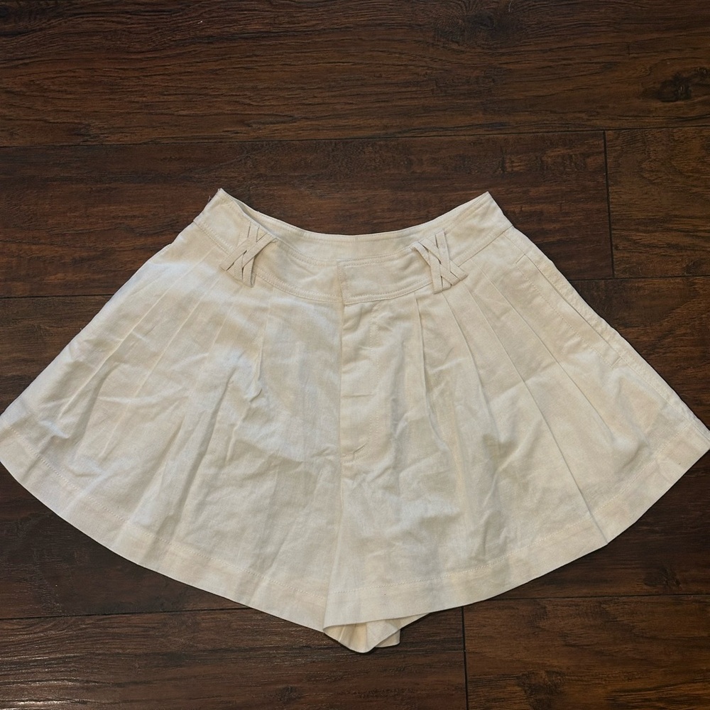 Cream Women's Skort